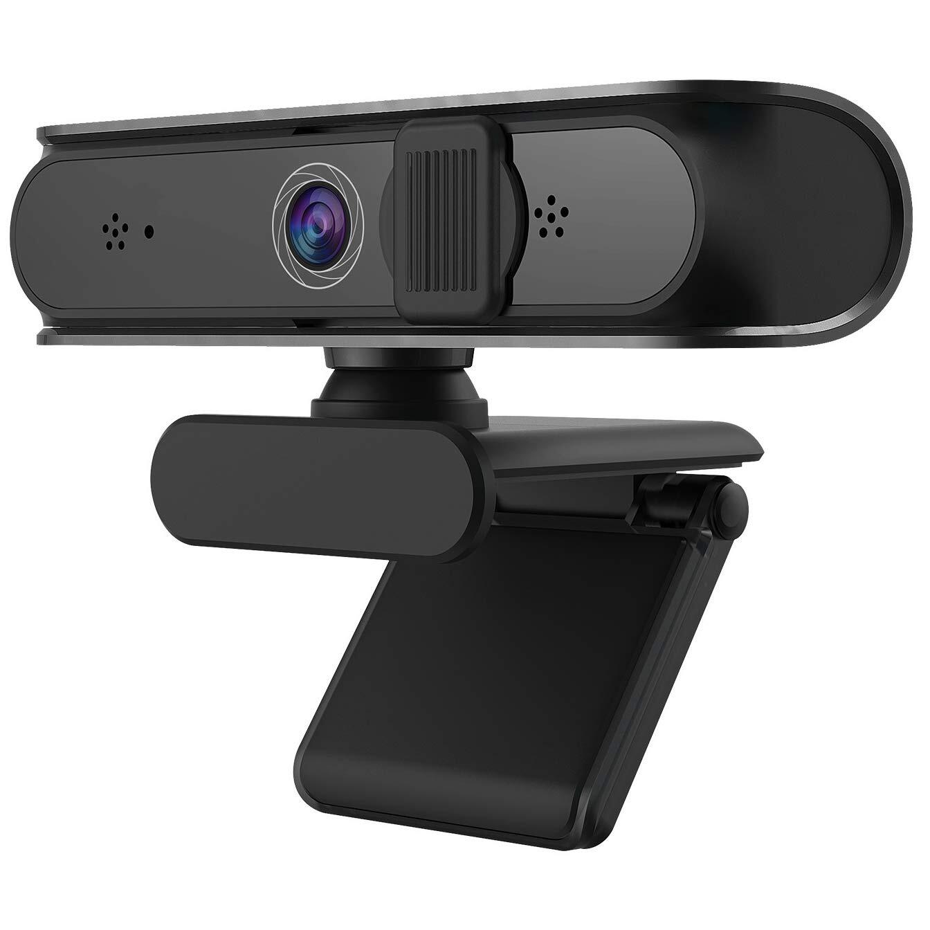 NetumScan Webcam 1080P Full HD Stereo Microphone with Autofocus, 5 Megapixel Web