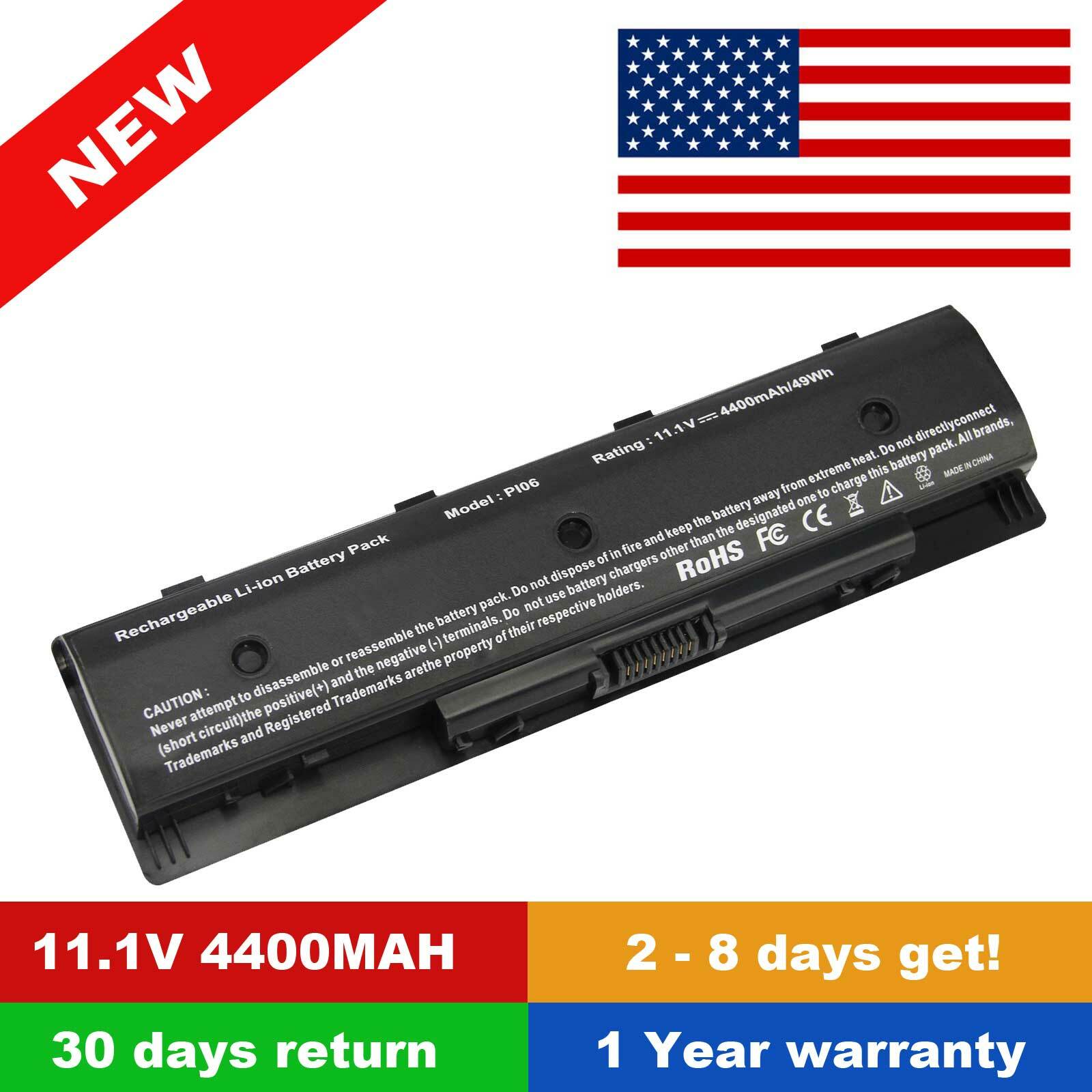 Long Life Spare Battery For HP PI06 PI09 710416-001 710417-001, Envy 15 Pavilion
