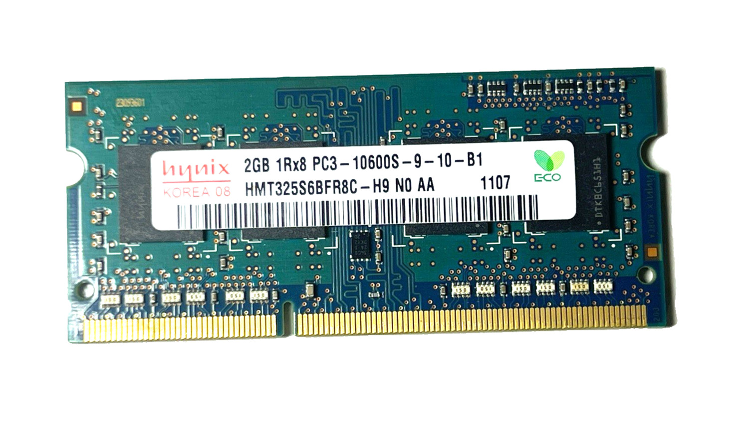 HYNIX 2 x 2GB (4GB) Laptop RAM Memory 1Rx8 PC3-10600S HMT325S6BFR8C-H9 TESTED