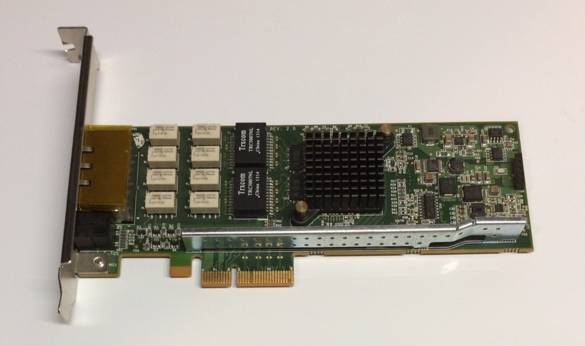 Silicom PE2G2BPI35-SD Dual Port 1GB RJ-45 Network Adapter Card Full Ht Bracket