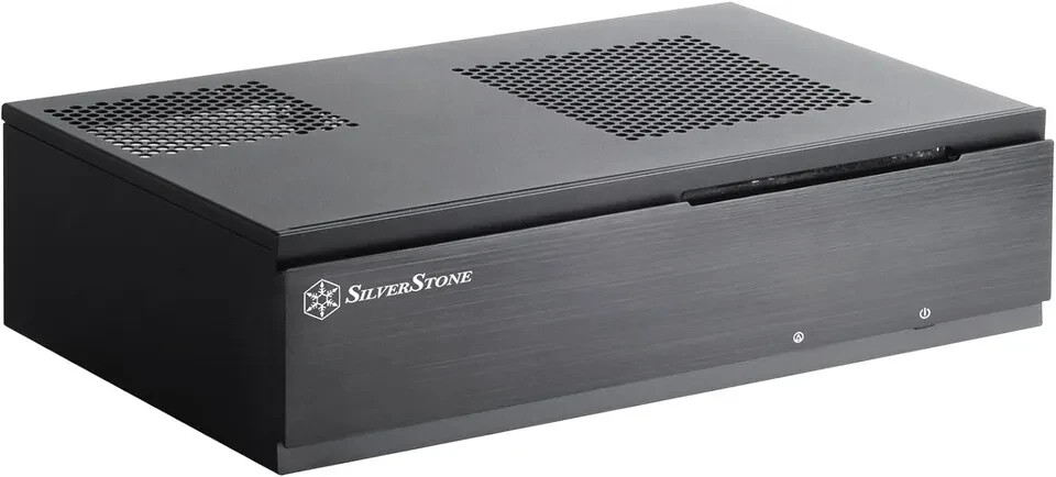 Silverstone Tek 0.8mm Steel Body Mini-ITX Media Center/HTPC Computer Case