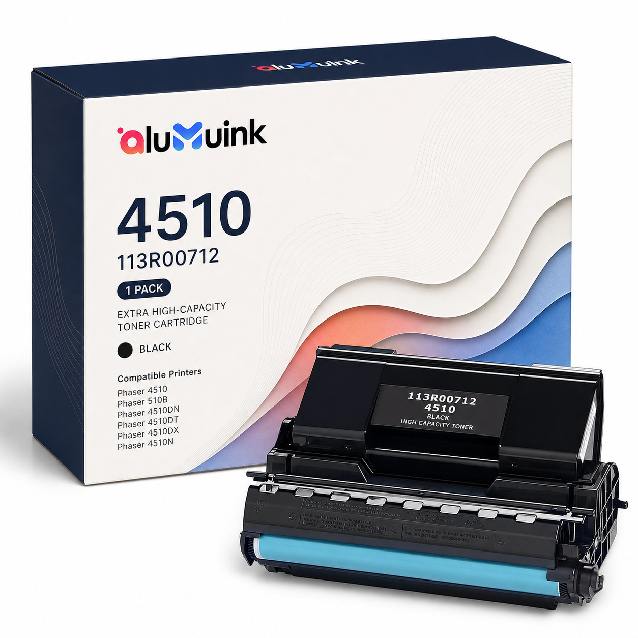 4510 High Capacity Toner Cartridge Replacement for Xerox Phaser 4510 510B 4510DN