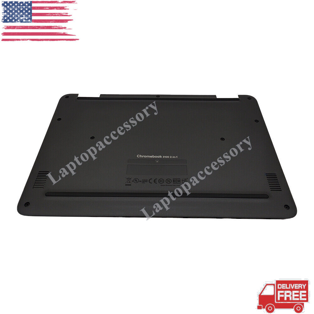 PPWP2 0PPWP2 For Dell Chromebook 3100 2-in-1 Black Lower Bottom Case Cover New