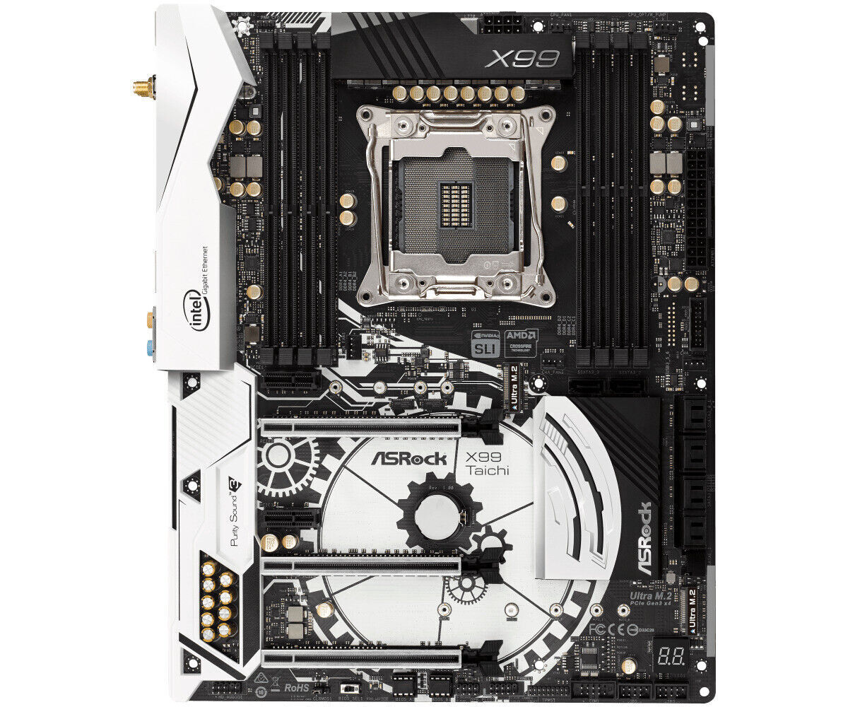 ASROCK X99 Taichi Motherboard LGA2011-3 DDR4(OC) ATX Mainboard SLI