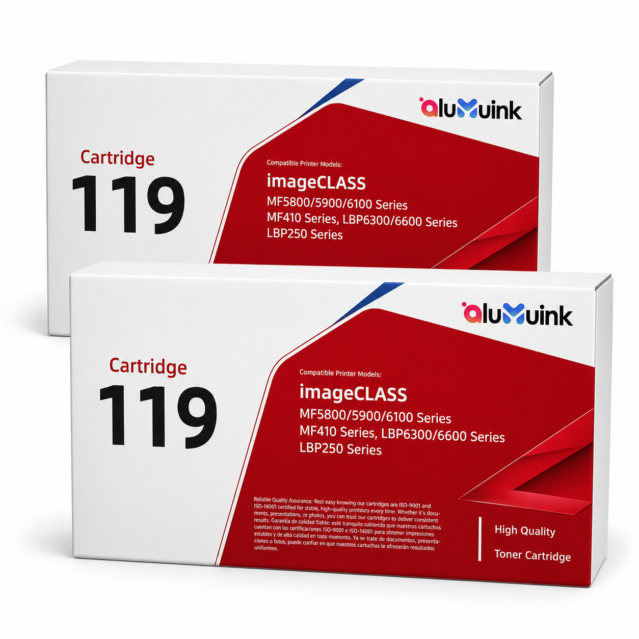 2PK C119 Toner Cartridge Compatible For  119 ImageClass LBP6300dn MF5950dw