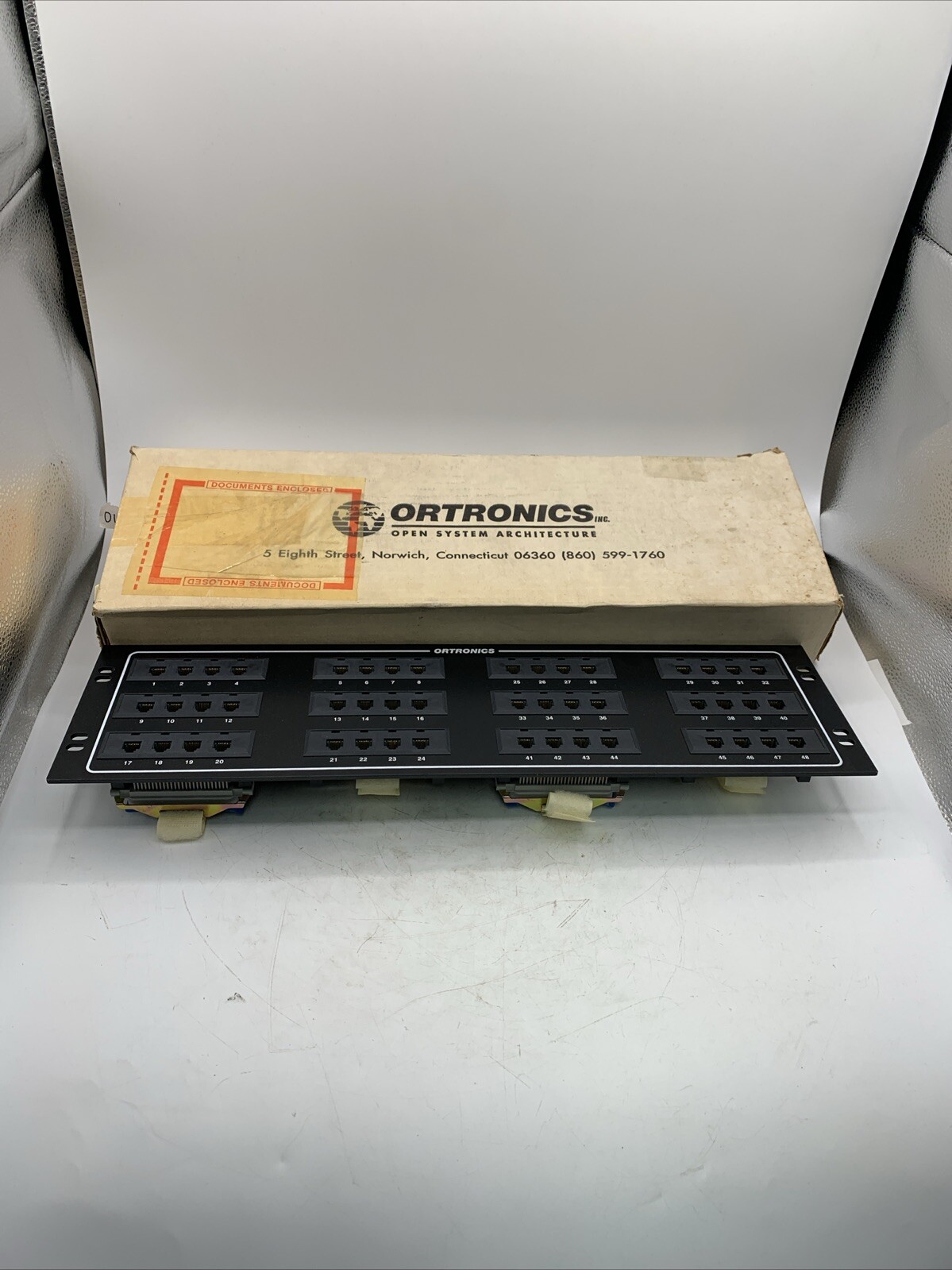 OR-808004944 Ortronics 48-port Panel 13/97 MW See Pics