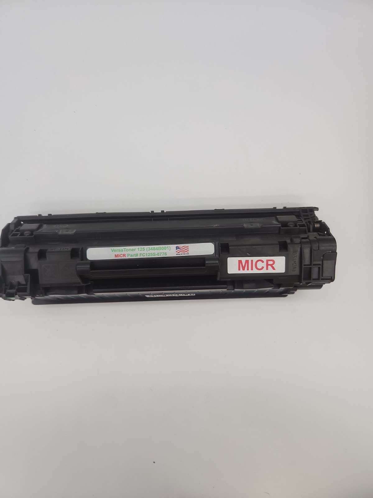 VersaToner 125 MICR Check Printing Toner Cartridge Canon 125 3484B001 MF3010...