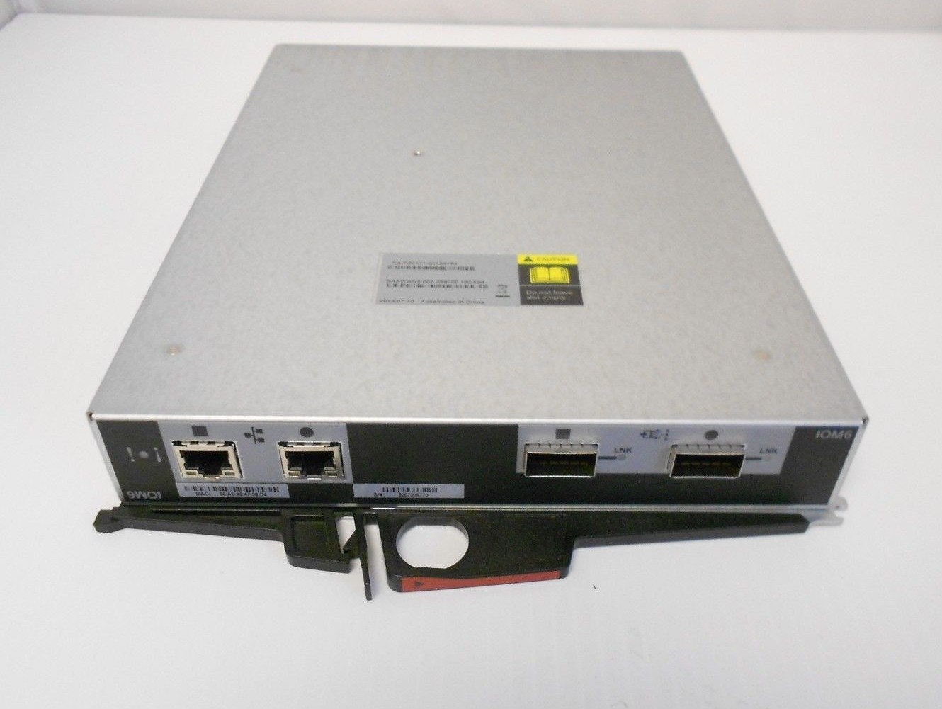 LOT of 2   netapp 111-00190+A1 IOM6 X5713A-R6 SAS JBOD Controller DS2246 DS4246 
