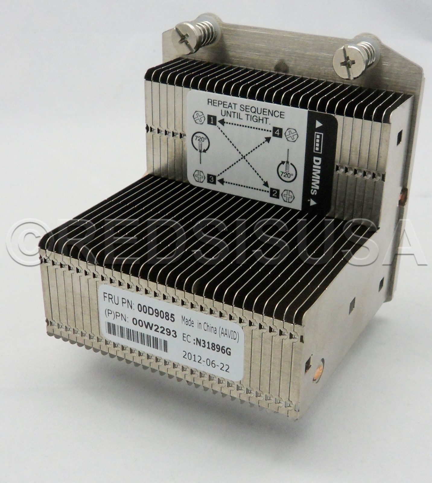 Genuine IBM Heat sink for x3300 M4 Type 7382 00D9085