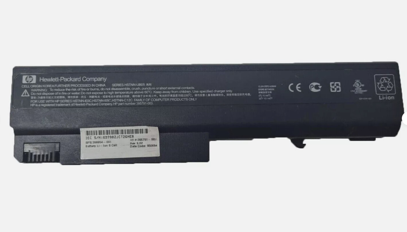 Genuine HP Compaq NX6300 NX6310 NX6315 Nc6320 NC6220 NC6120 Laptop Battery