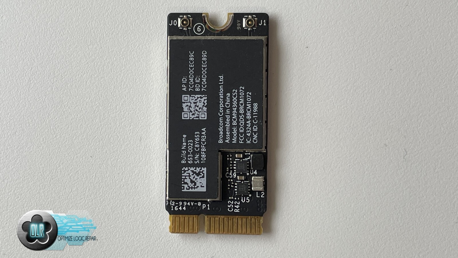 WIFI Module for MacBook Air 13" A1466 2013 - 2017 PPN 653-0023 [BCM94360CS2]