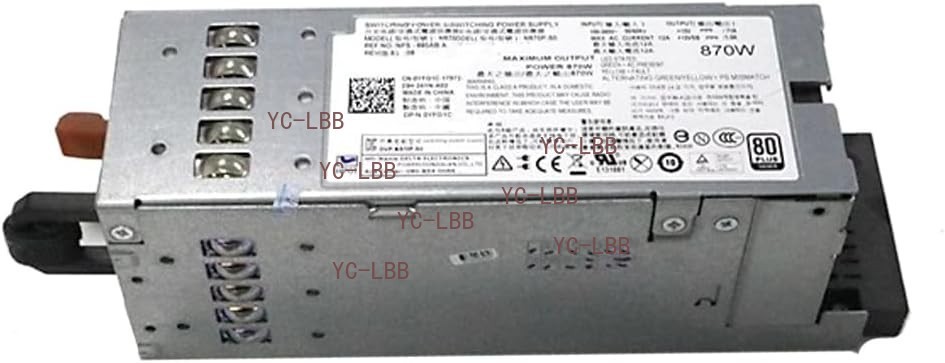 Kiligeary 870W Power Supply C570A-S0 N870P-S0 NPS-885AB A for Dell R710 T610 SV
