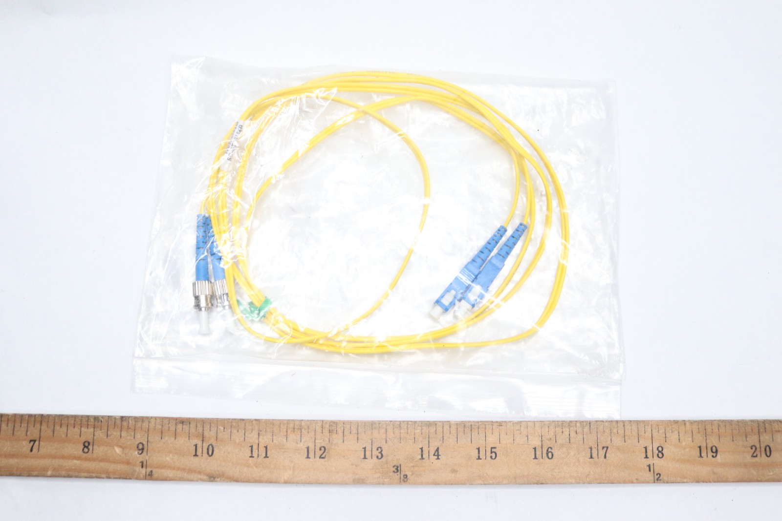 (2-Pk) Tii Network Technologies Singlemode Duplex Fiber Optic Jumper