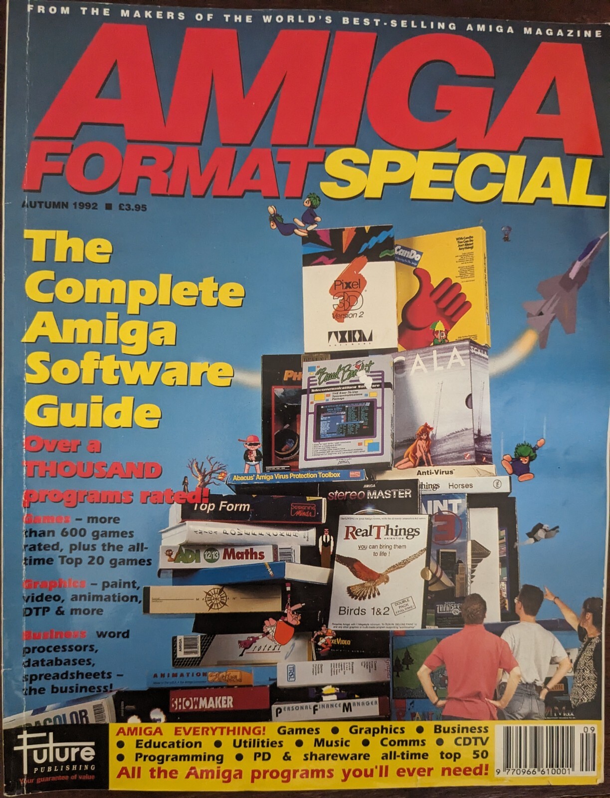 Amiga Format Special UK magazine Autumn/Fall 1992 Complete Amiga Software Guide