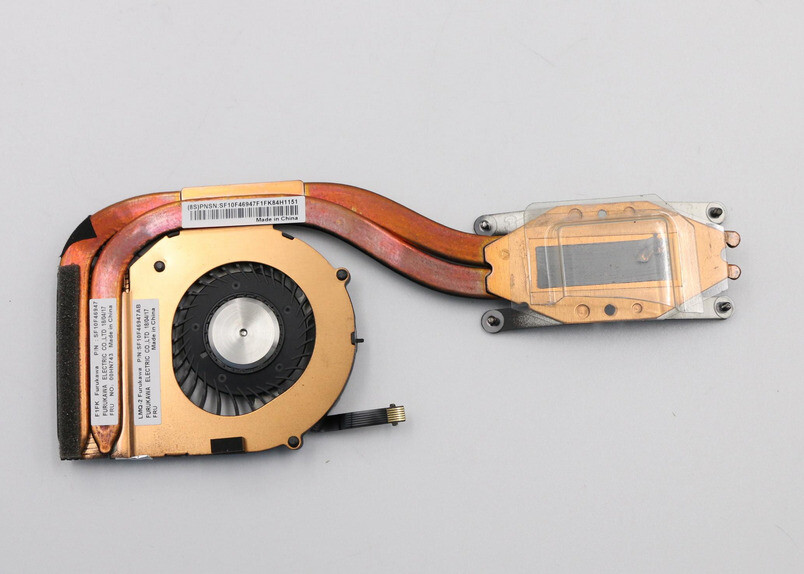 1pcs CPU Fan & Heatsink 04X3829 For Lenovo Thinkpad X1 Carbon 3rd Gen 00HN743 