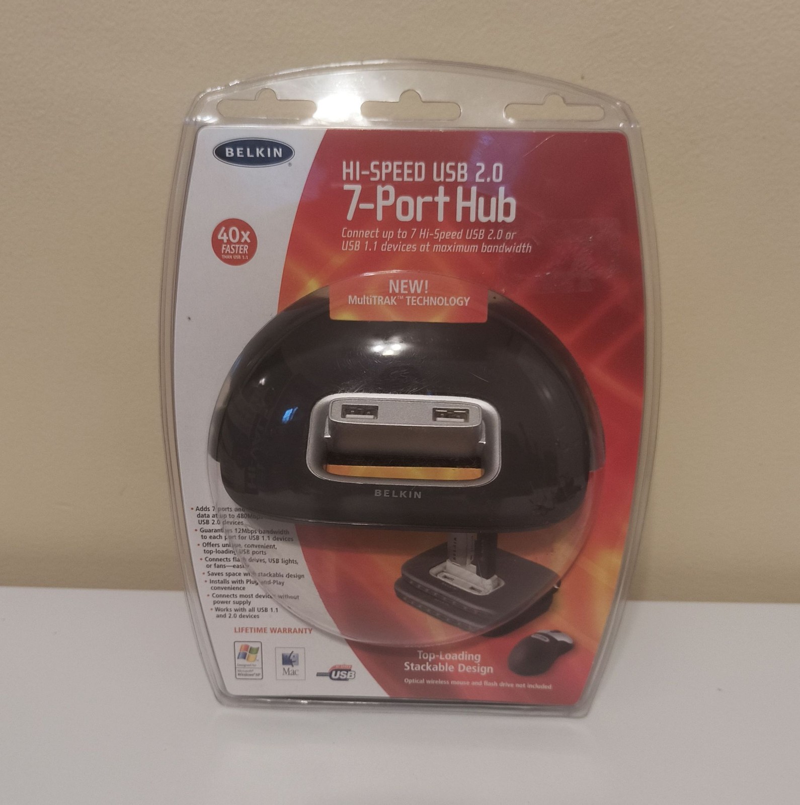 Belkin USB 2.0 7-Port Hub with MultiTRAK Technology