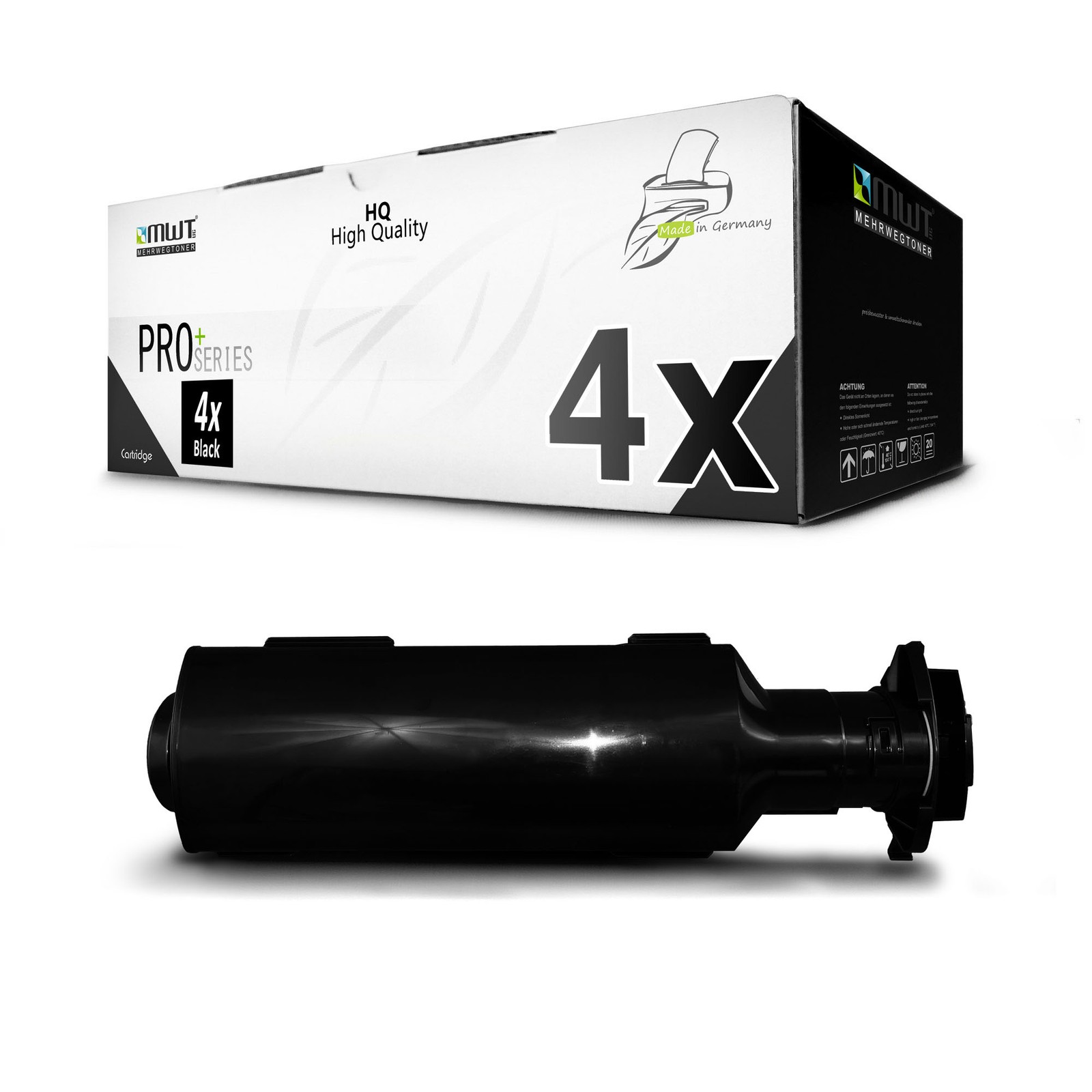 4x per Cartridge Black for Xerox WC-7232 WC-7132 WC-7242 Workcentre 7242