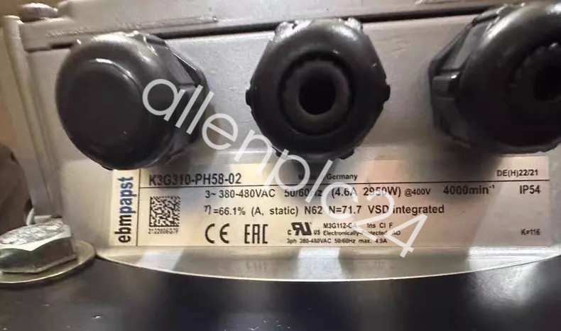 1PCS  centrifugal fan K3G310-PH58-02 brand new FedEx or DHL