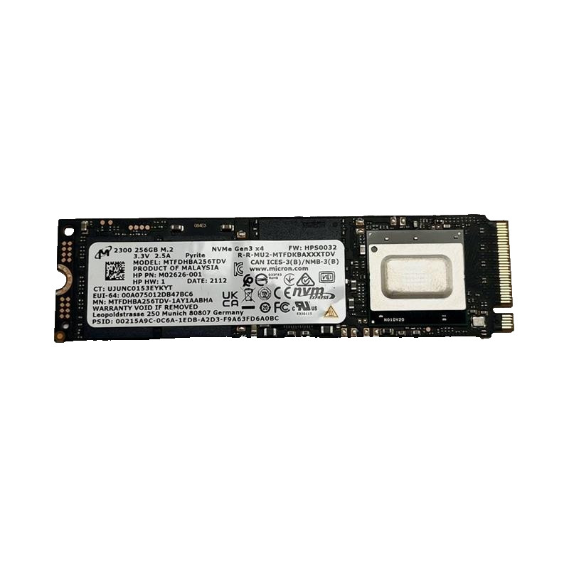 Micron 2300 MTFDHBA256TDV 256 GB PCIe Gen3 80mm SSD - M02626-001