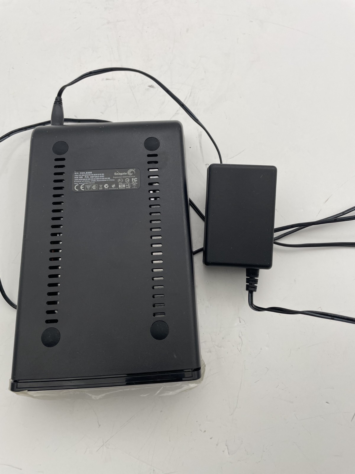 Seagate 9SF2A2-500 Expansion 500GB USB 2.0 External HDD w/ Adapter