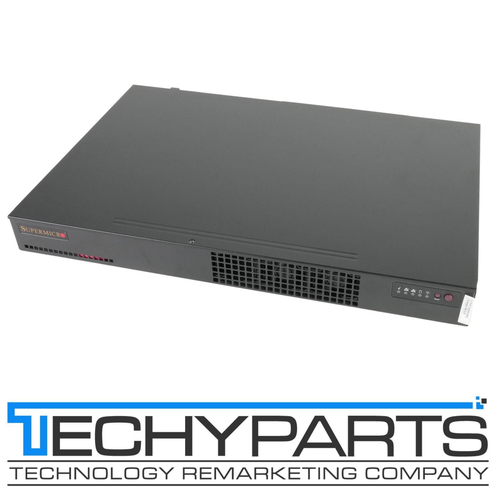 Supermicro SYS-5019S-L X11SSL-F CSE-510-203B Xeon E3-1230v5 3.4GHz 0GB 1U Server
