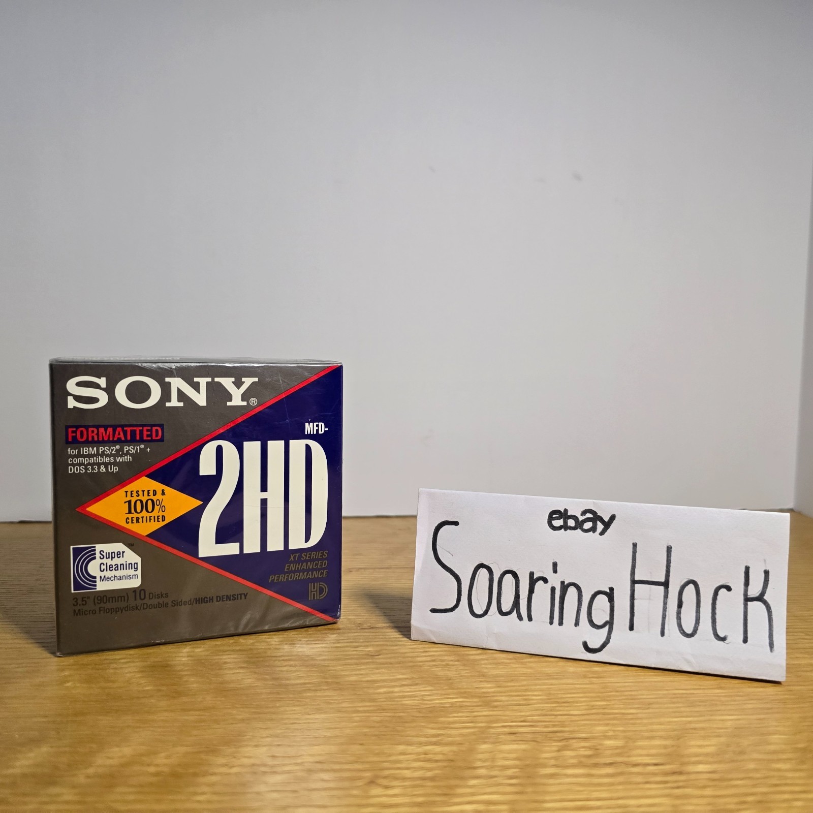 Sony MFD-2HD 3.5" Micro Floppy Disks 10-Pack