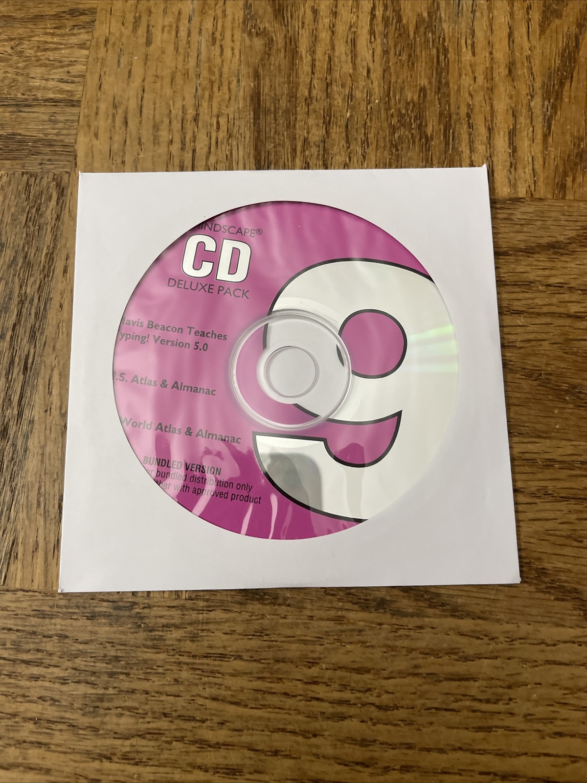 Mindscape Deluxe CD 9 Only PC Software
