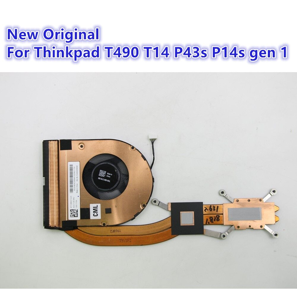New/Orig CPU Heatsink Cooler Fan for Lenovo ThinkPad T490 T14 P43S P14S Gen1 SWG