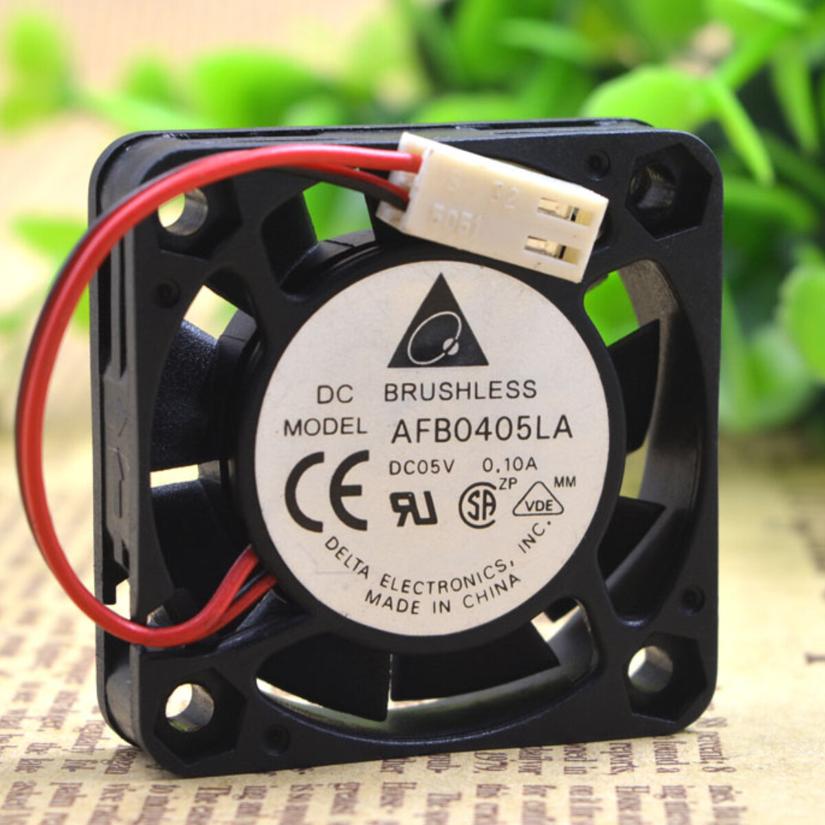 DELTA AFB0405LA 5V 0.1A 4010 4CM USB Chassis Cooling Industrial Fan Small Quiet