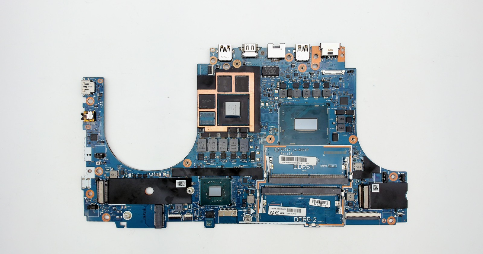 Lenovo LOQ 15IAX9 83GS Intel i5-12450HX RTX3060 6GB VRAM Motherboard 5B21M50050