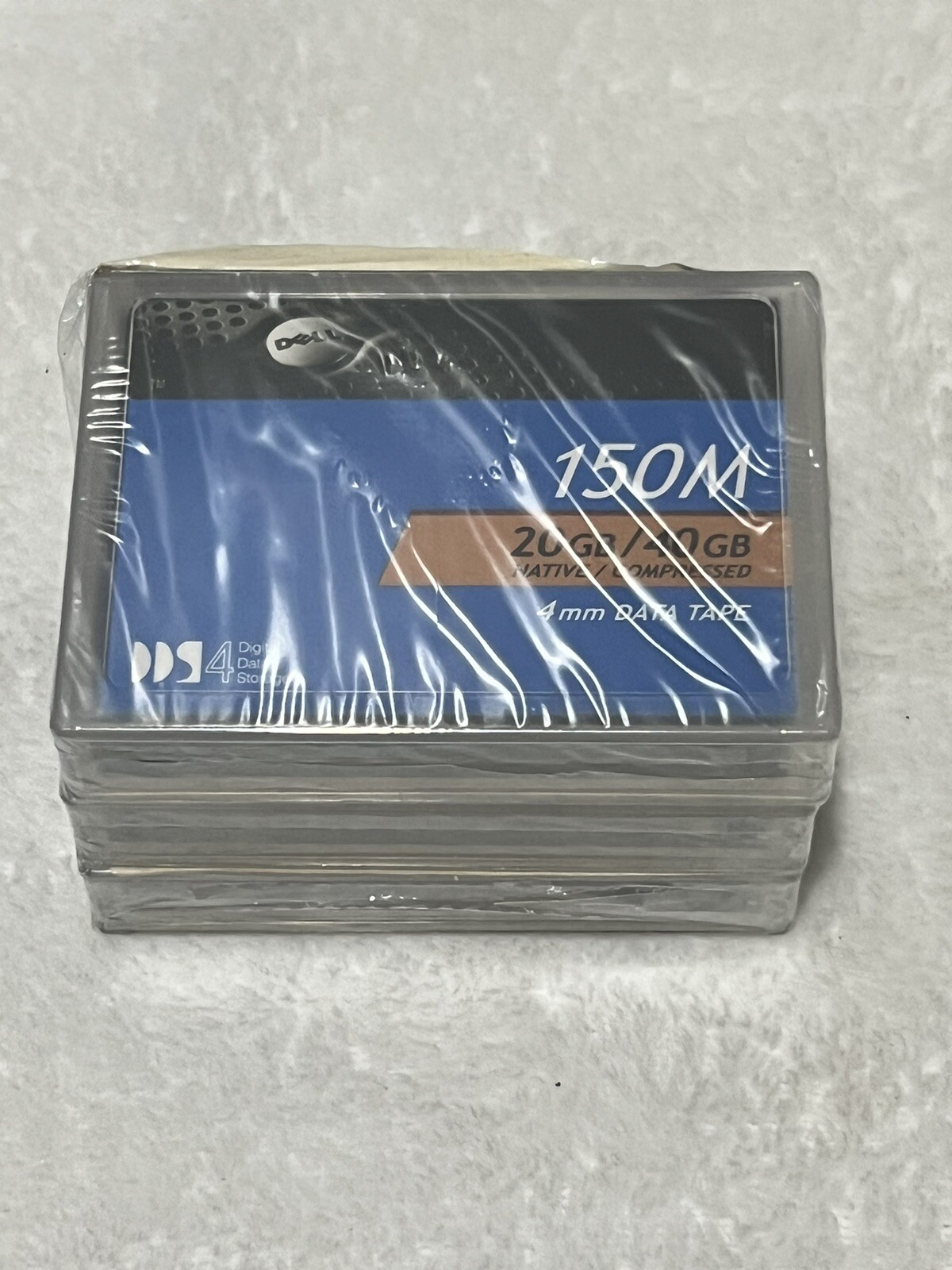 3 Dell 4mm 150m DDS-4 Tape Cartridge 20/40GB 09W083