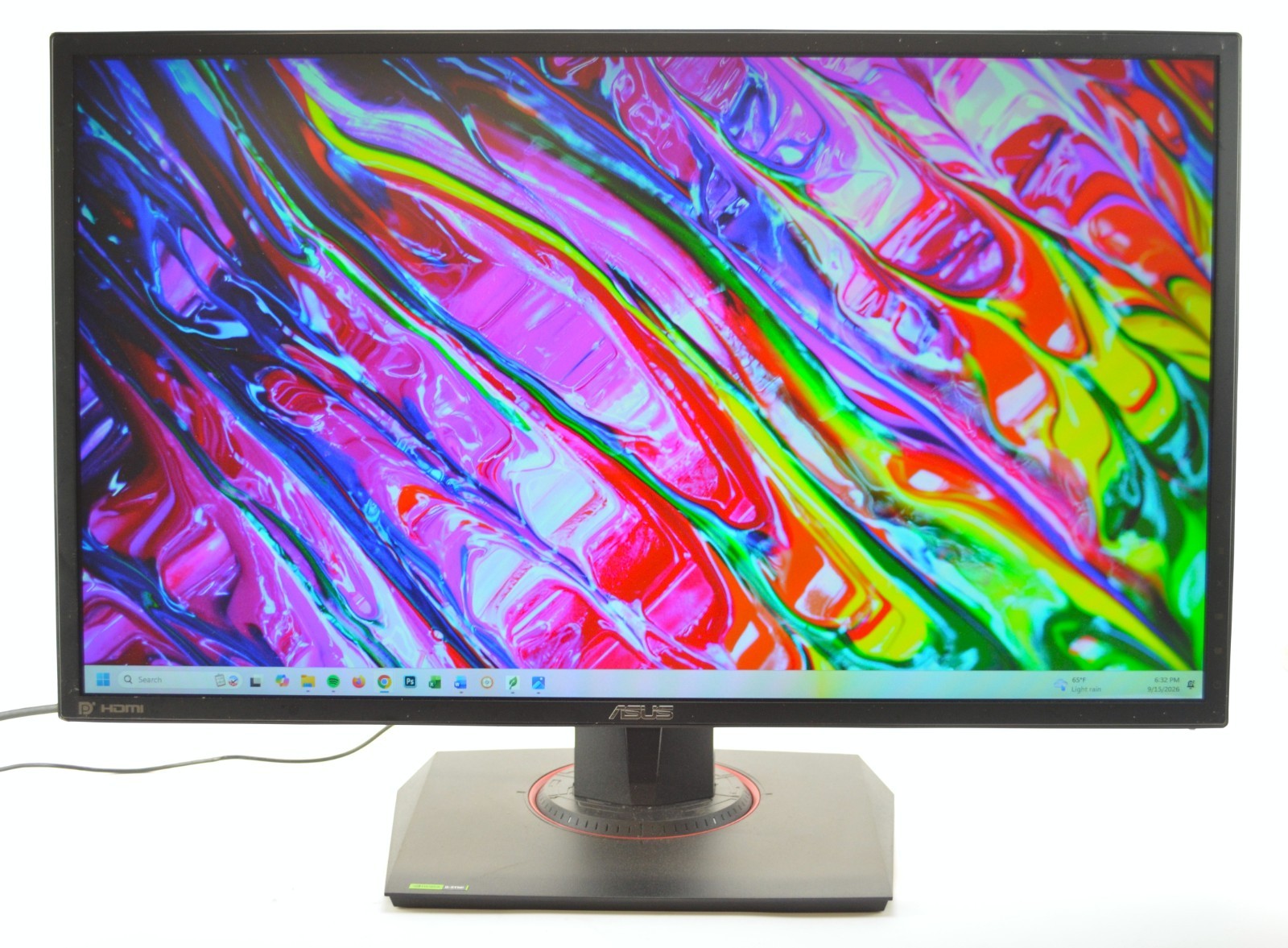 ASUS MG248Q 24" Full HD 144hz DVI HDMI DP FreeSync Gaming LED Monitor
