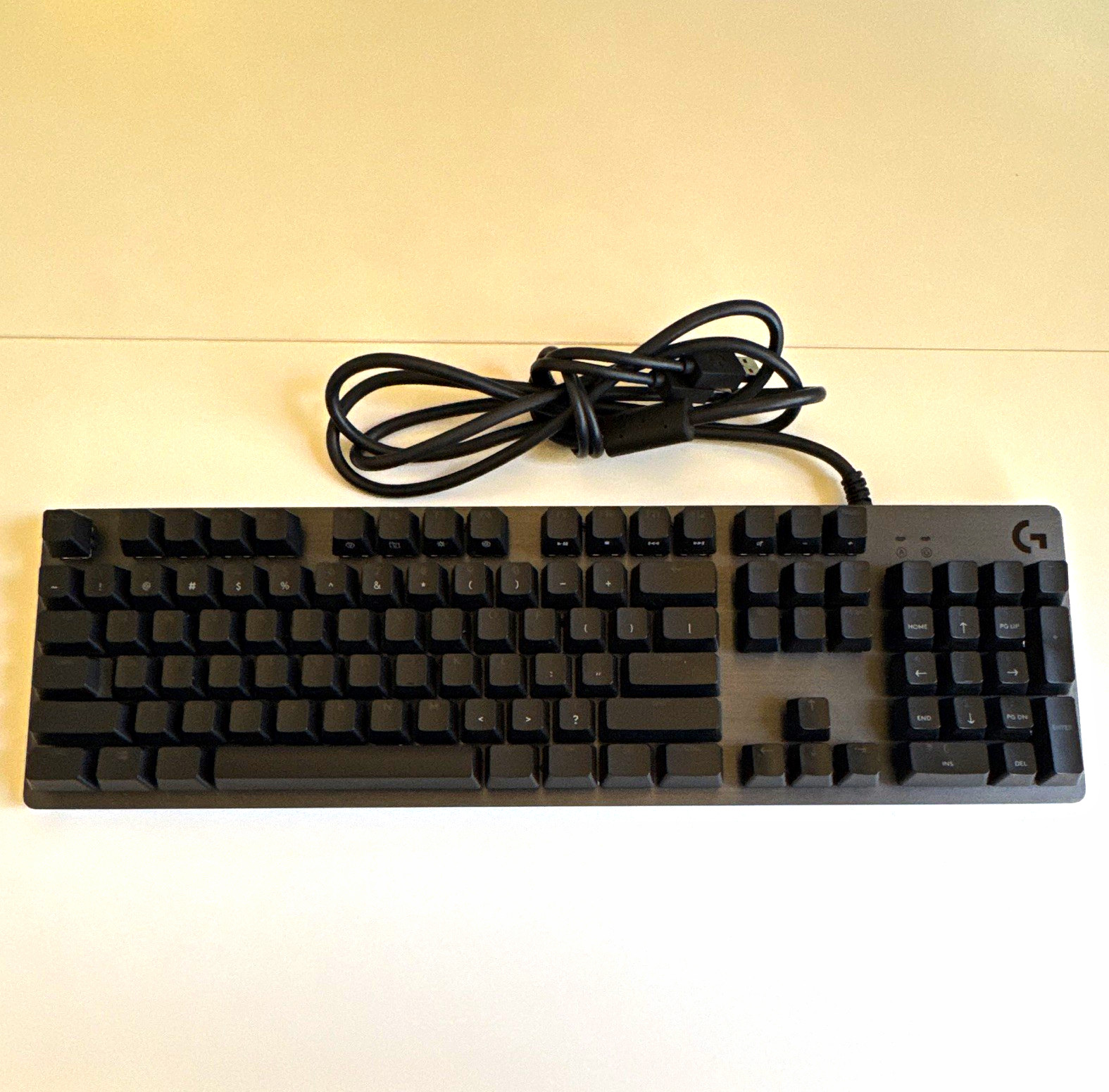Logitech G512 Carbon GX Brown RGB Illuminated Mechanical Keyboard Wired USB