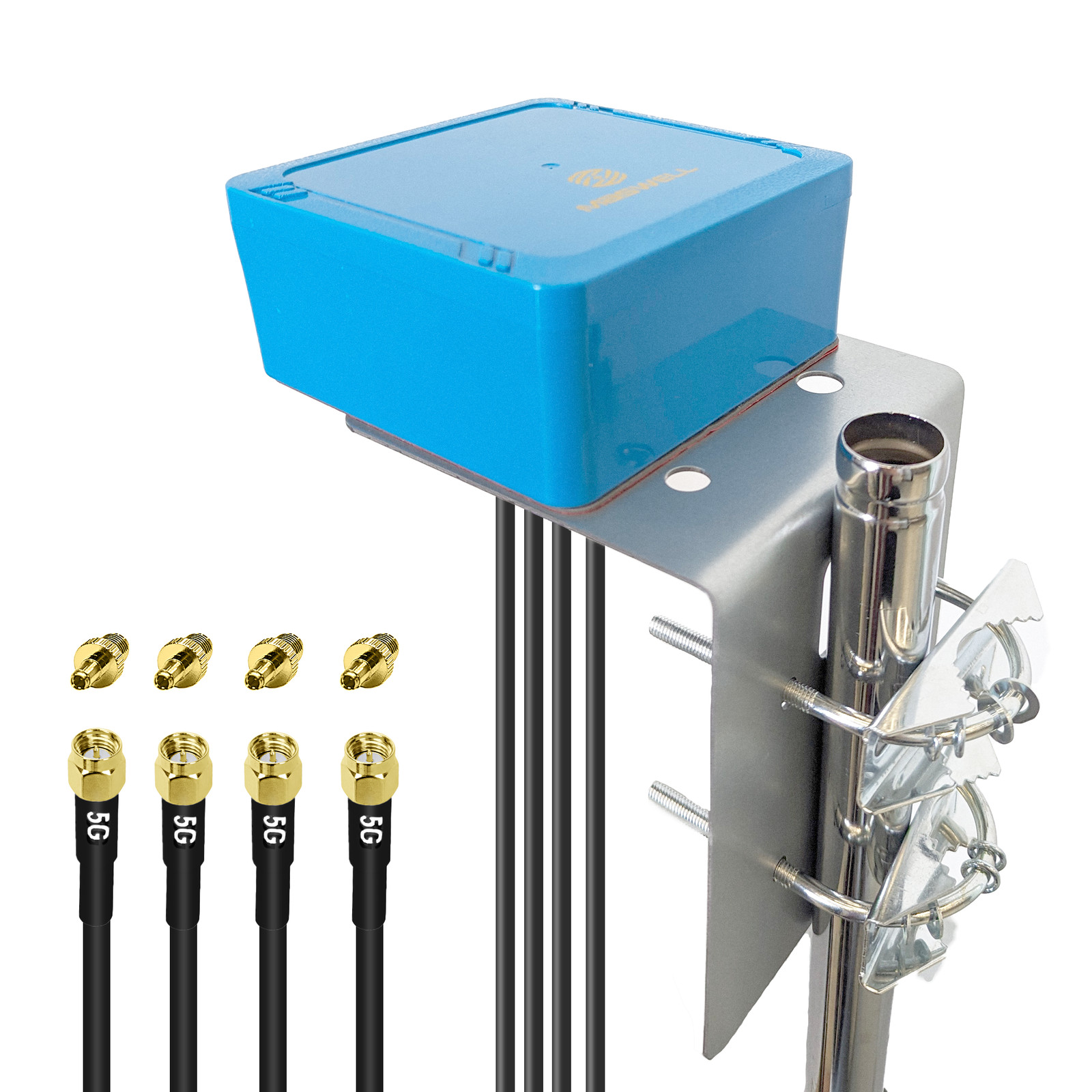 4X4 MIMO IoT M2M 4G/5G Antenna Low Gain 3dBi 700-6000MHz Not for Router Booster