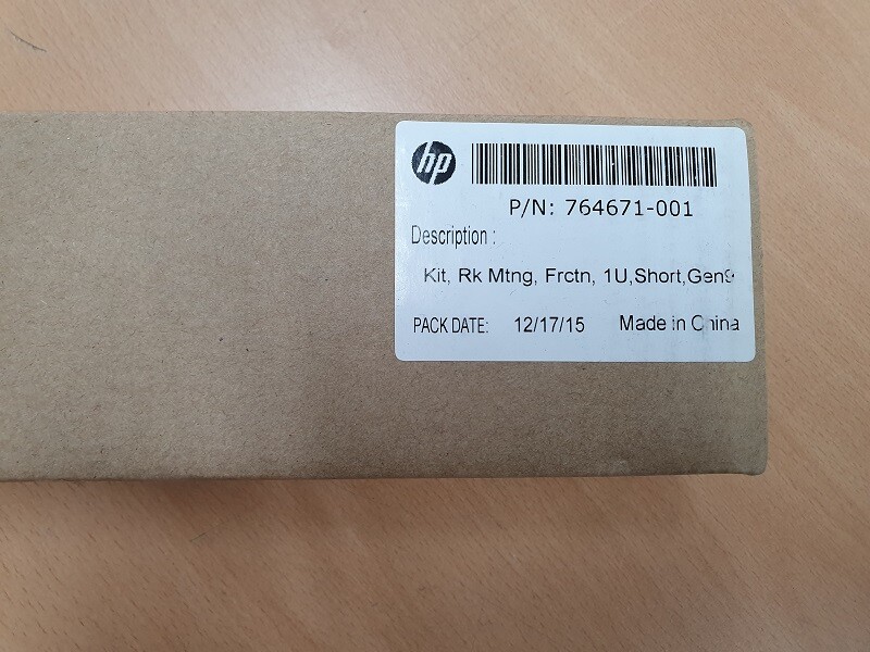 LOT OF 6 NEW SEALED HP764671-001 1U Short RAIL KIT for DL20G10, DL20G9, DL320eG9