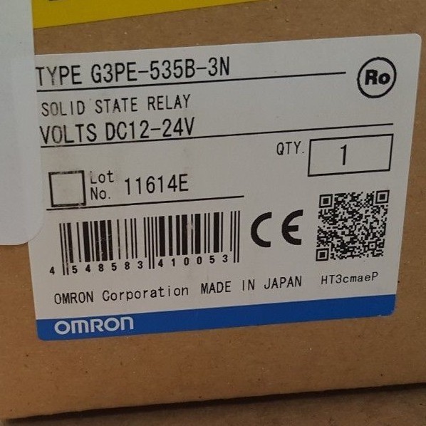 OMRON G3PE-535B-3N SOLID STATE RELAY ( (IN19S1B3))