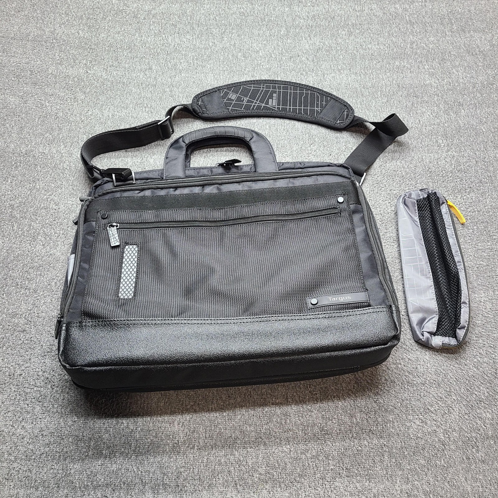 Targus Laptop Bag Briefcase 15.6in Black Checkpoint Friendly SafePORT TSA Strap