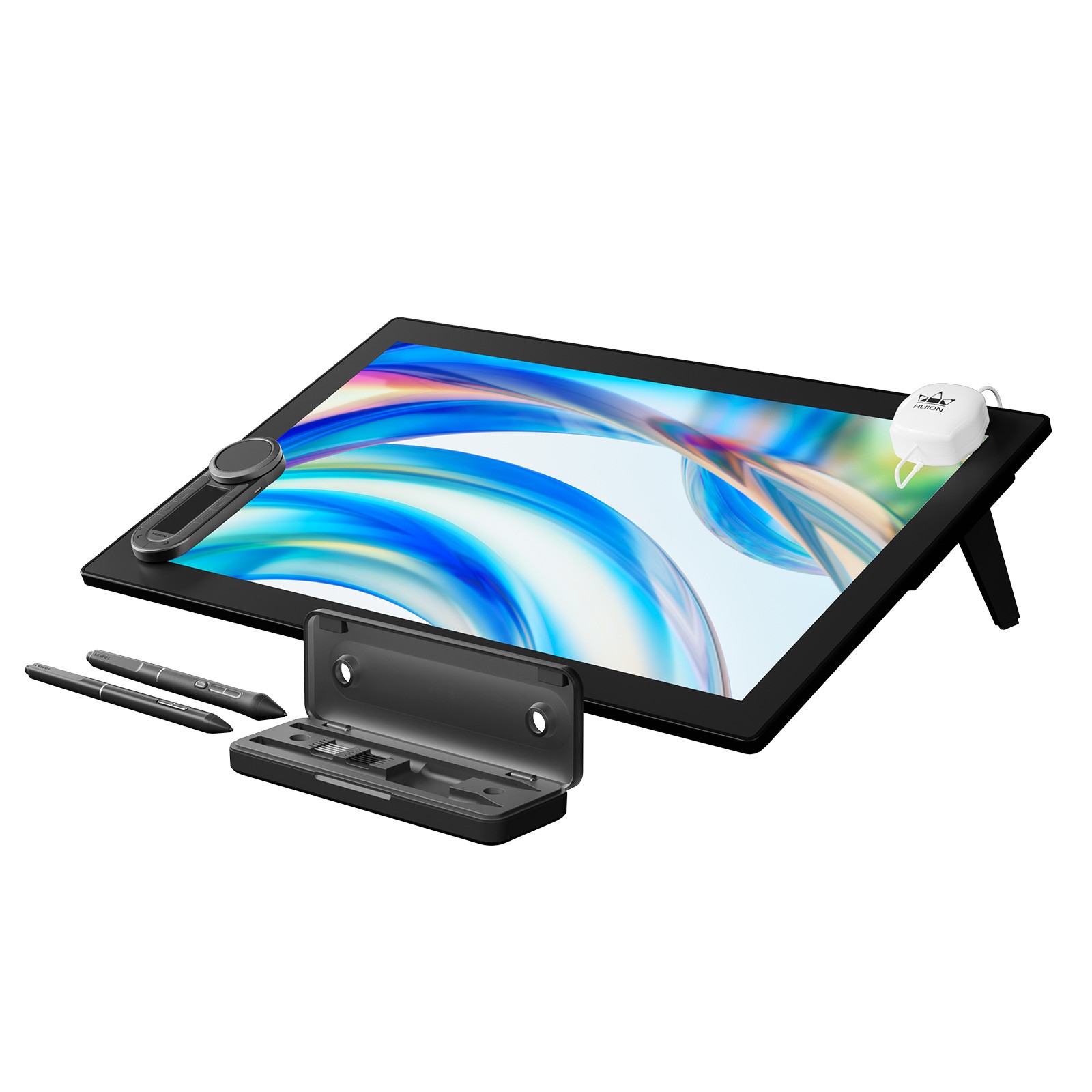Refurbished HUION KAMVAS Pro 24 (Gen 3) 4K UHD Touch Graphic Drawing PenTech 4.0
