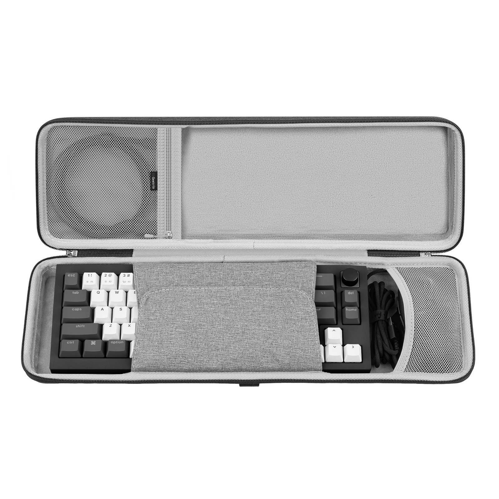 Geekria Carrying Case for 65% 68 Keys Compact Keyboard and Mouse Combo