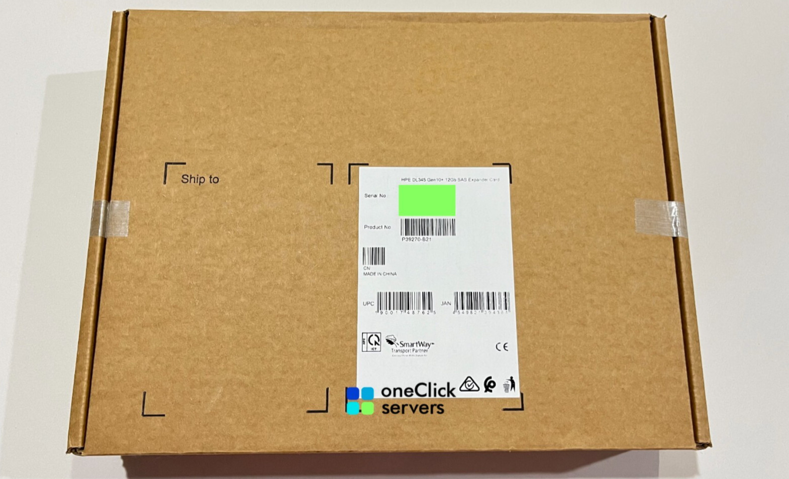 HPE ProLiant DL345 Gen10 Plus 24SFF 12Gb SAS/SATA Expander Card P39270-B21