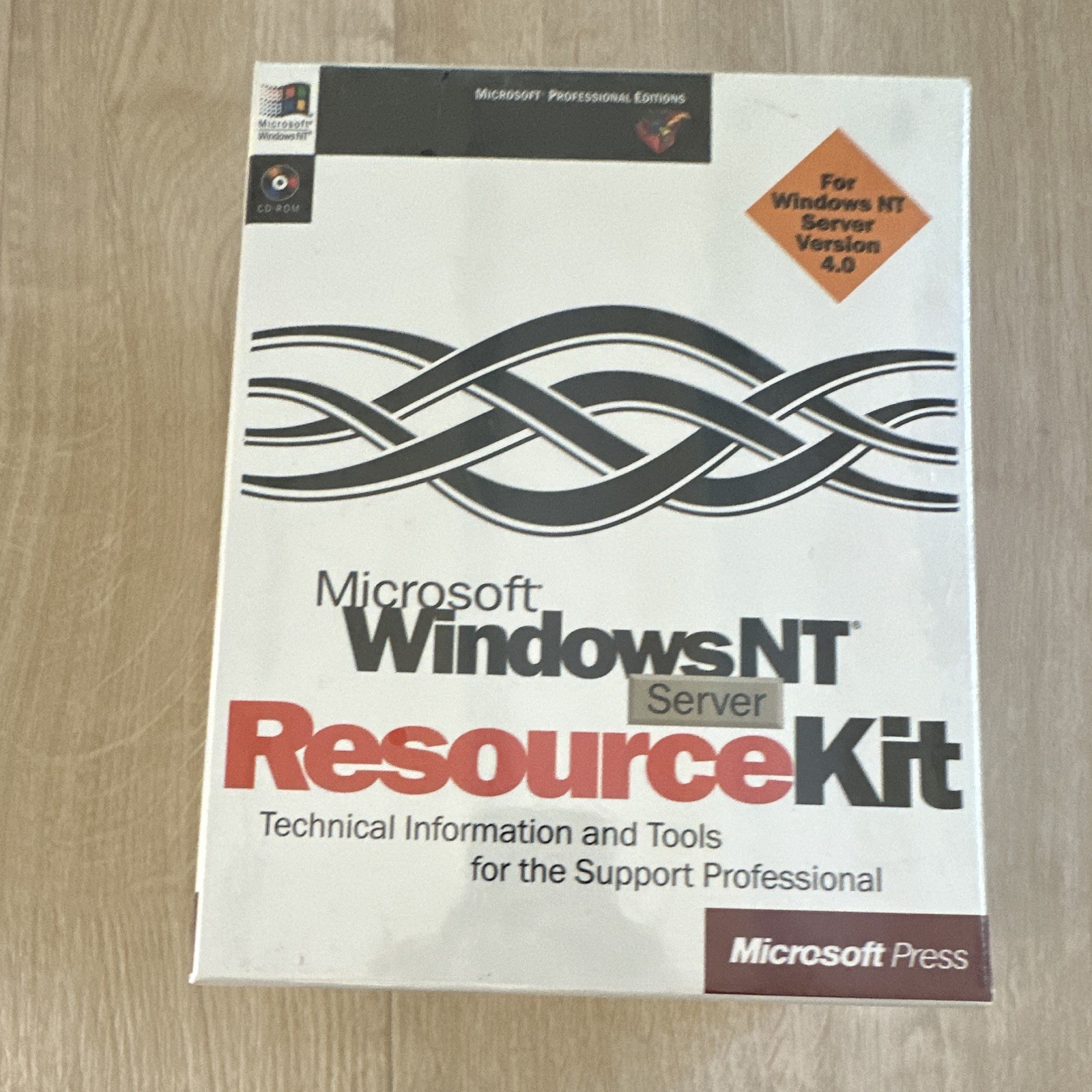 Microsoft Windows NT Server Resource Kit 4.0 CD-ROM + Guides Microsoft Press