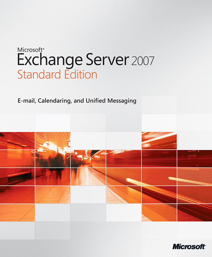Microsoft Exchange Server Standard 2007 64 bit  & SP1 w/ 3 Keys & License 3 PCs