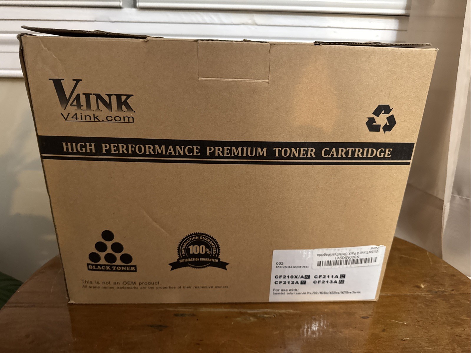 V4ink 3 Pack Black Toner CF210X/A,CF212A,CF211A,CF213A