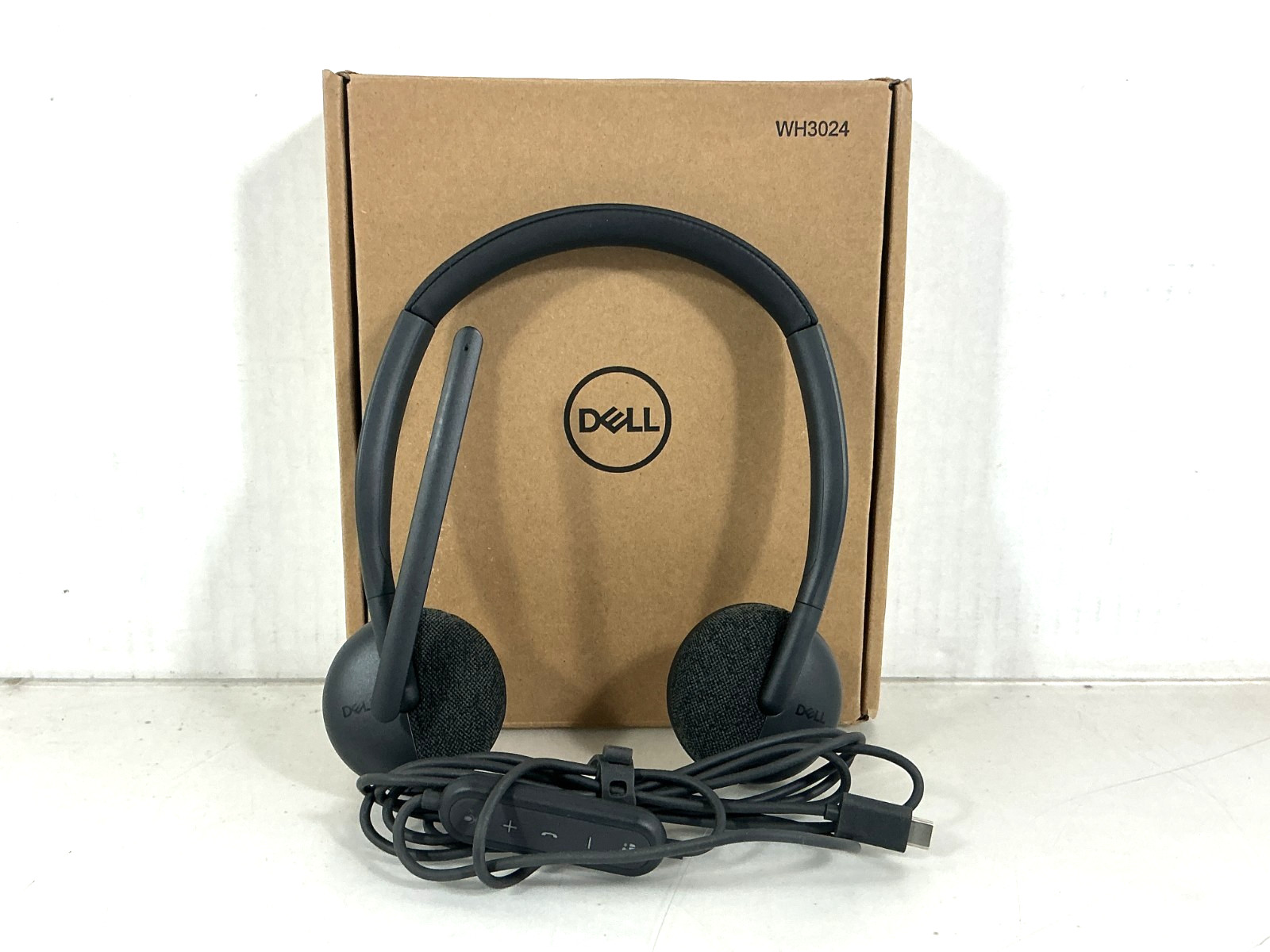 Dell Wired Headset - Noise Canceling - Zoom & Teams Certified - WH3024-DWW