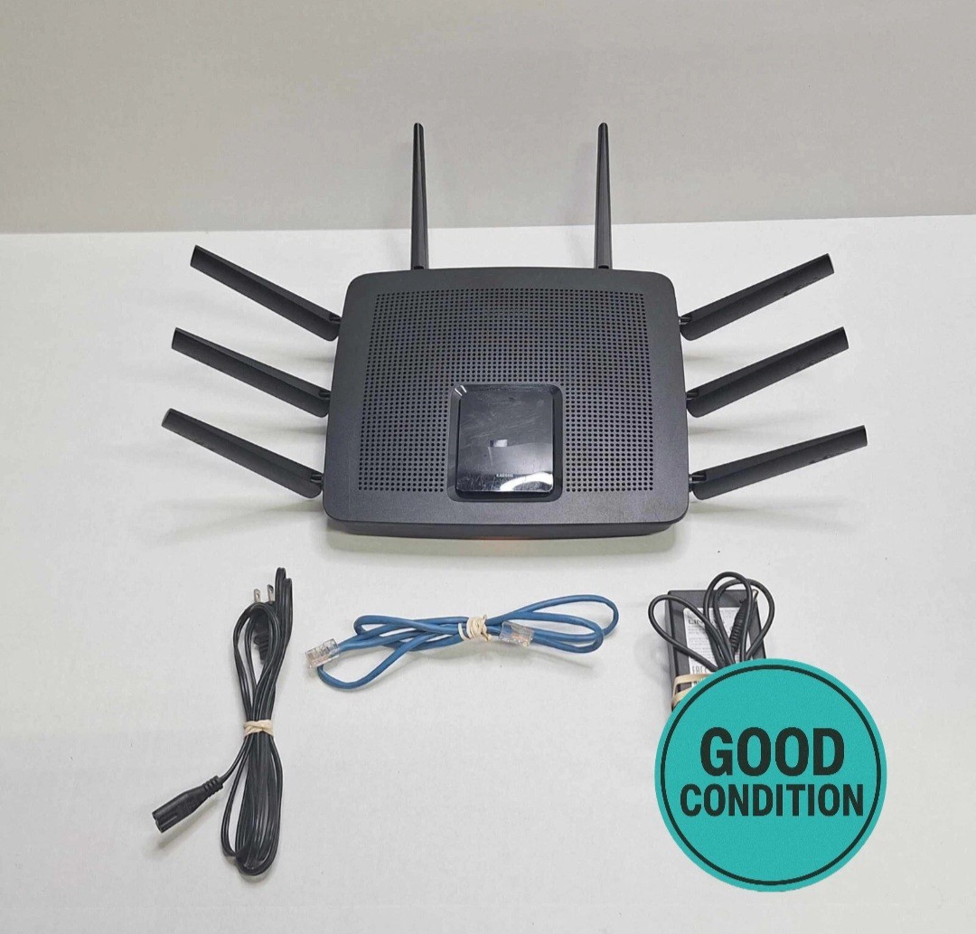 LINKSYS WIFI SYSTEM MODEL EA9500 V1.1 11670 WIRELESS ROUTER