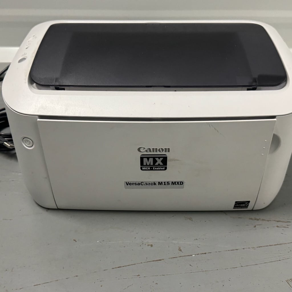 VersaCheck M15 MXD Canon MX MICR-Enabled Monochrome Laser Printer