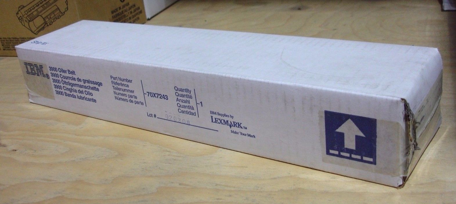 Genuine IBM/Lexmark 70X7243 Oiler Belt for IBM 3900