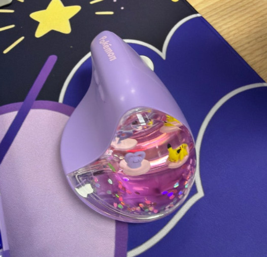 Pokemon Ditto Pikachu Vertical Mouse Wireless Bluetooth 2.4GHz Optical 1200 DPI