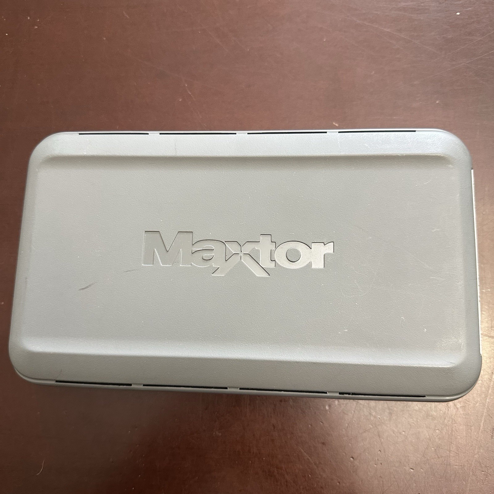 Maxtor Personal Storage 3200 Gray 100 GB Portable HDD External Hard Drive N256