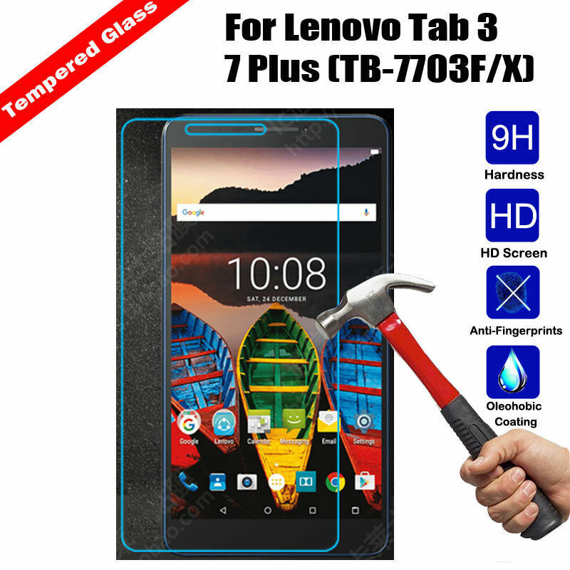 2Pcs Lenovo Tab3 10 Business TB3-X70F/N/L 9H Tempered Glass HD Screen Protector